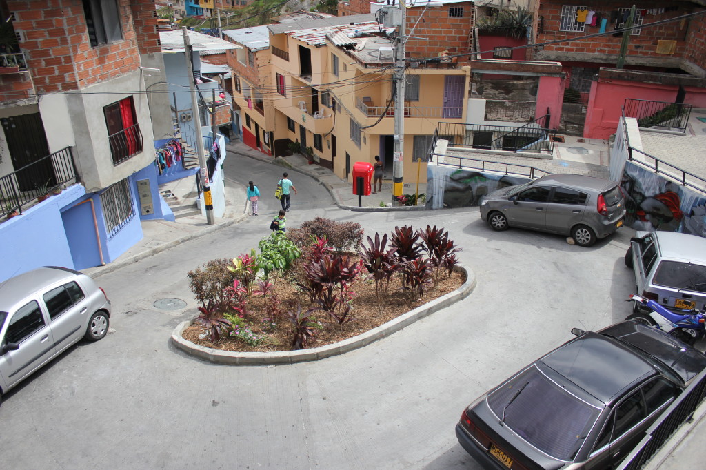 New entry point into Comuna 13, photo by  Eric Hadden