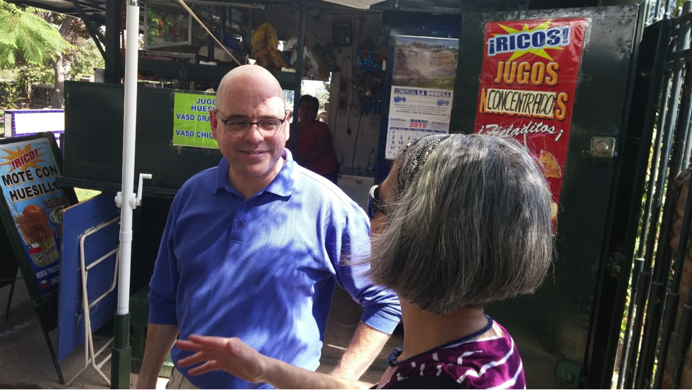 Joe Ferguson and Maiko Winkler-Chen discuss Seattle housing policy in the shade of Santiago 